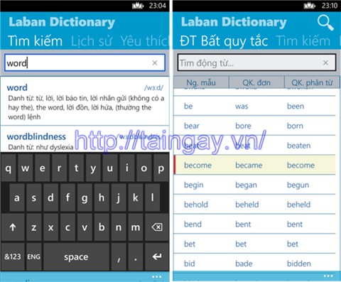 Laban English Online Dictionary for Android