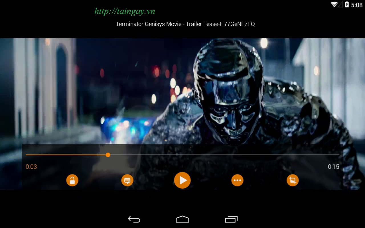 VLC for Android hình ảnh sắc nét