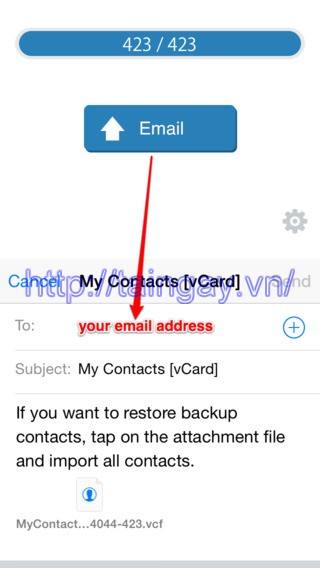 My Contacts Backup for iOS