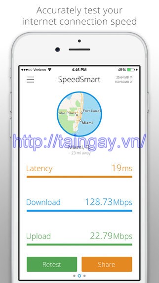 SpeedSmart cho iOS