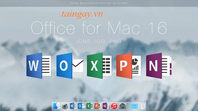 Giao diện của Office 2106 vô cùng đẹp mắt