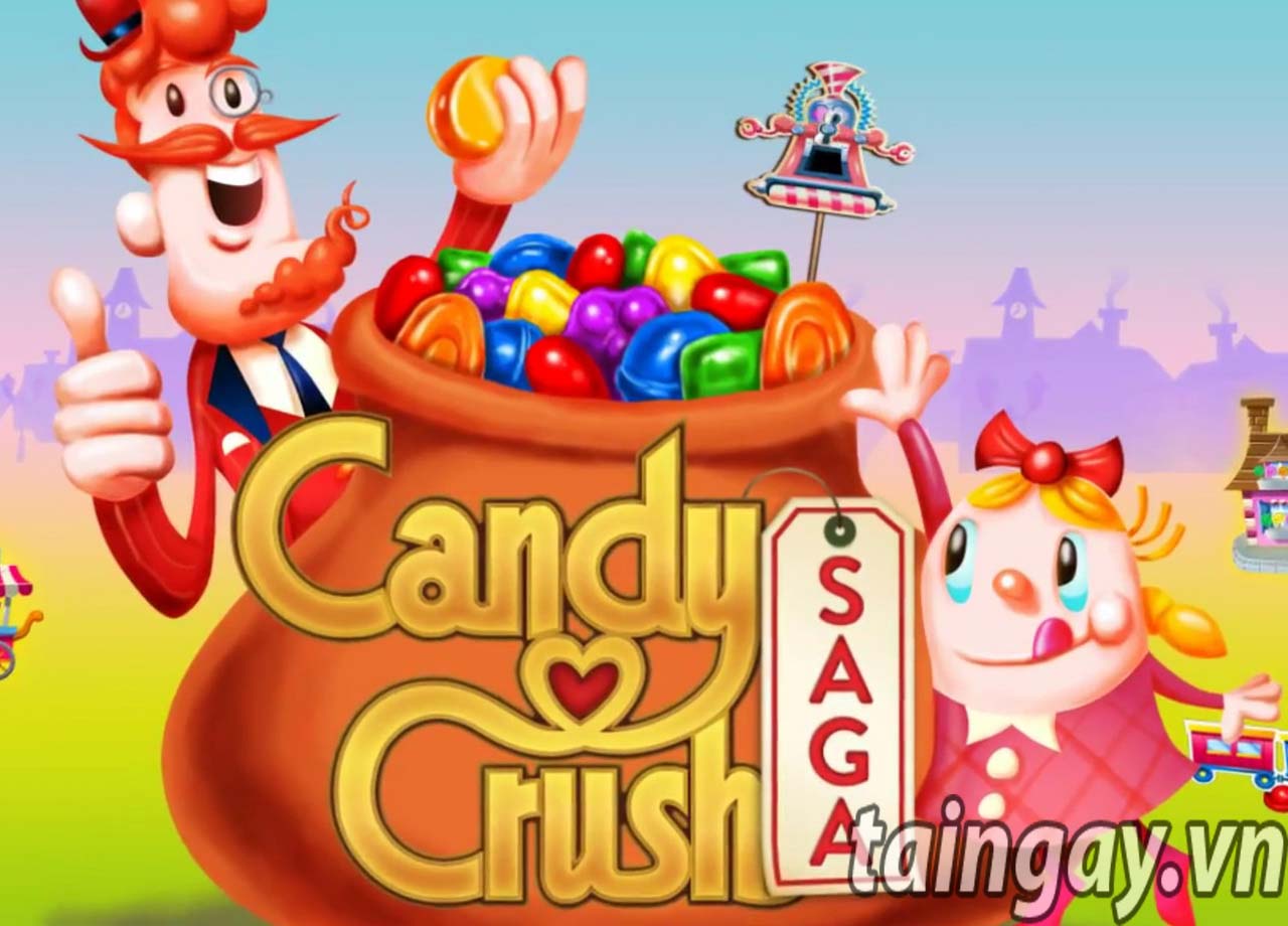 Candy Crush Saga cho Android là tựa game giải trí hấp dẫn và hoàn toàn miễn phí