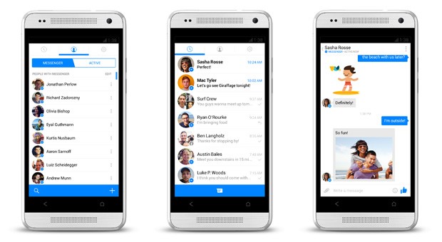 Facebook Messenger tích hợp nhiều chức năng như chat miễn phí, chat nhóm, cuộc gọi miễn phí 