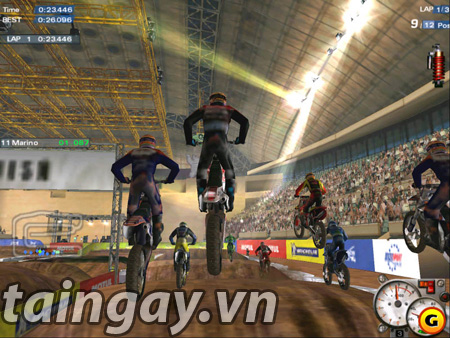 Moto Racer có đồ họa 3D ấn tượng