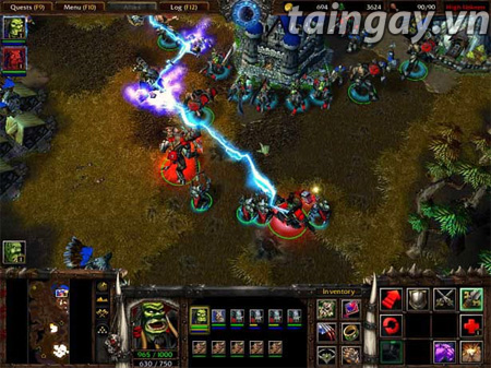 Warcraft III game chiến thuật nổi tiếng