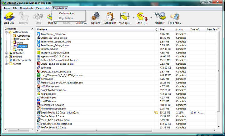 Download IDM Internet Download Manager The software supports speed dowload