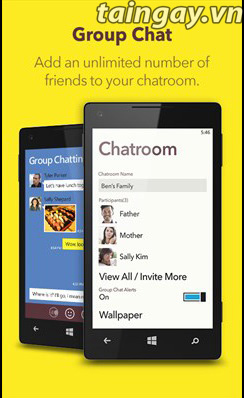 Chat application KakaoTalk, free calls