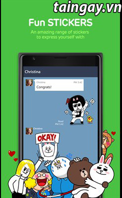 LINE new chat application for windows phone