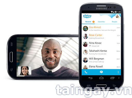 SKYPE chat software for android, free calling
