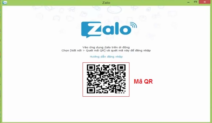 Scan the QR code phonebook synchronization