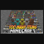 Too Many Items Mod - Bản mod sắp xếp, quản lý kho trong Minecraft