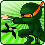 Ninja Rush For Android 1.29 - Ninja dũng cảm