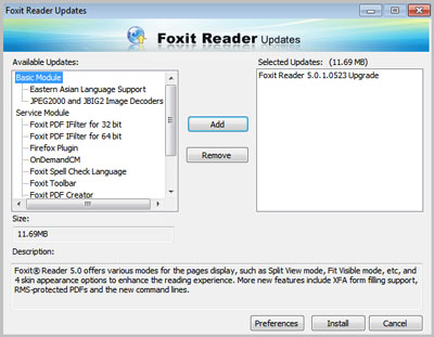 download foxit reader pdf printer free