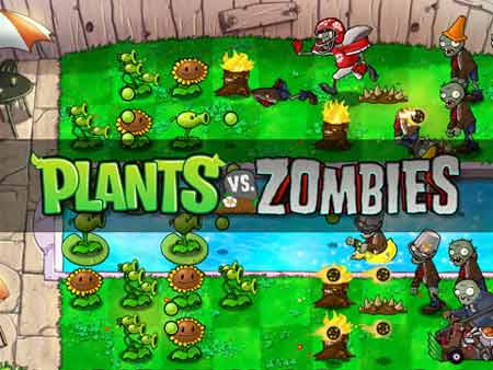 Plants vs Zombies fascinating strategy game