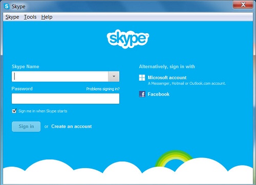 skype chat